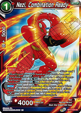 Nezi, Combination Ready (BT17-023) [Ultimate Squad] Parallel Foil