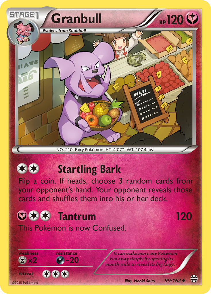 Granbull (99/162) [XY: BREAKthrough] Reverse Holofoil