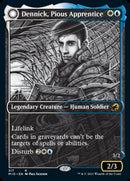 Dennick, Pious Apprentice // Dennick, Pious Apparition (Showcase Eternal Night) [Innistrad: Midnight Hunt] Foil