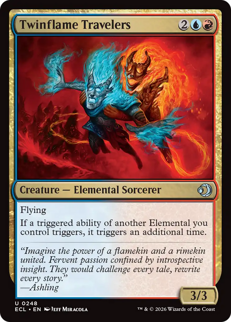 Twinflame Travelers [Lorwyn Eclipsed] Foil