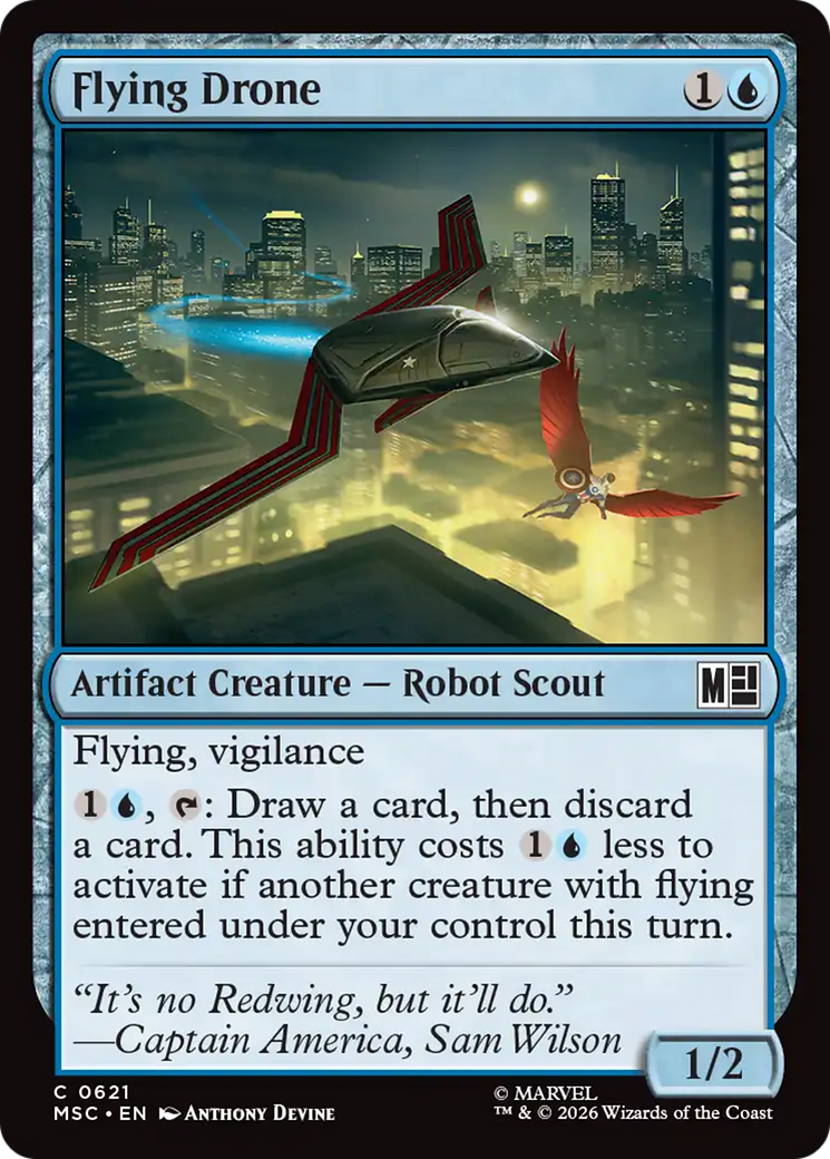 Flying Drone [Marvel Super Heroes Commander] Foil