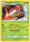 Beedrill (5/181) [Sun & Moon: Team Up] Reverse Holofoil