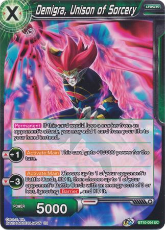 Demigra, Unison of Sorcery (BT10-064) [Rise of the Unison Warrior 2nd Edition] Parallel Foil