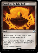 Temple of the False God [Doctor Who] Foil