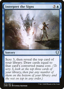 Interpret the Signs [Commander Legends] Foil