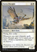 Serra Disciple [Dominaria] Foil