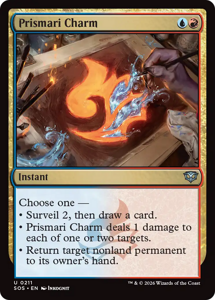 Prismari Charm [Secrets of Strixhaven] Foil