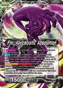 Fin // Fin, Apocalyptic Absorption (BT15-121) [Saiyan Showdown] Parallel Foil