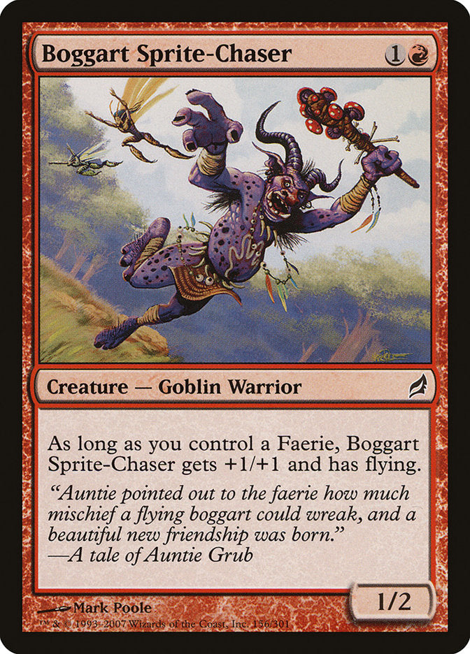 Boggart Sprite-Chaser [Lorwyn] Foil