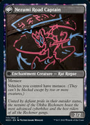 Okiba Reckoner Raid // Nezumi Road Captain [Kamigawa: Neon Dynasty] Foil