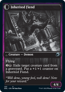 Heirloom Mirror // Inherited Fiend [Innistrad: Double Feature] Foil