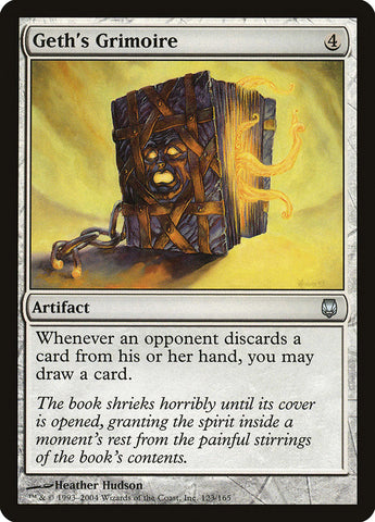 Geth's Grimoire [Darksteel] Foil
