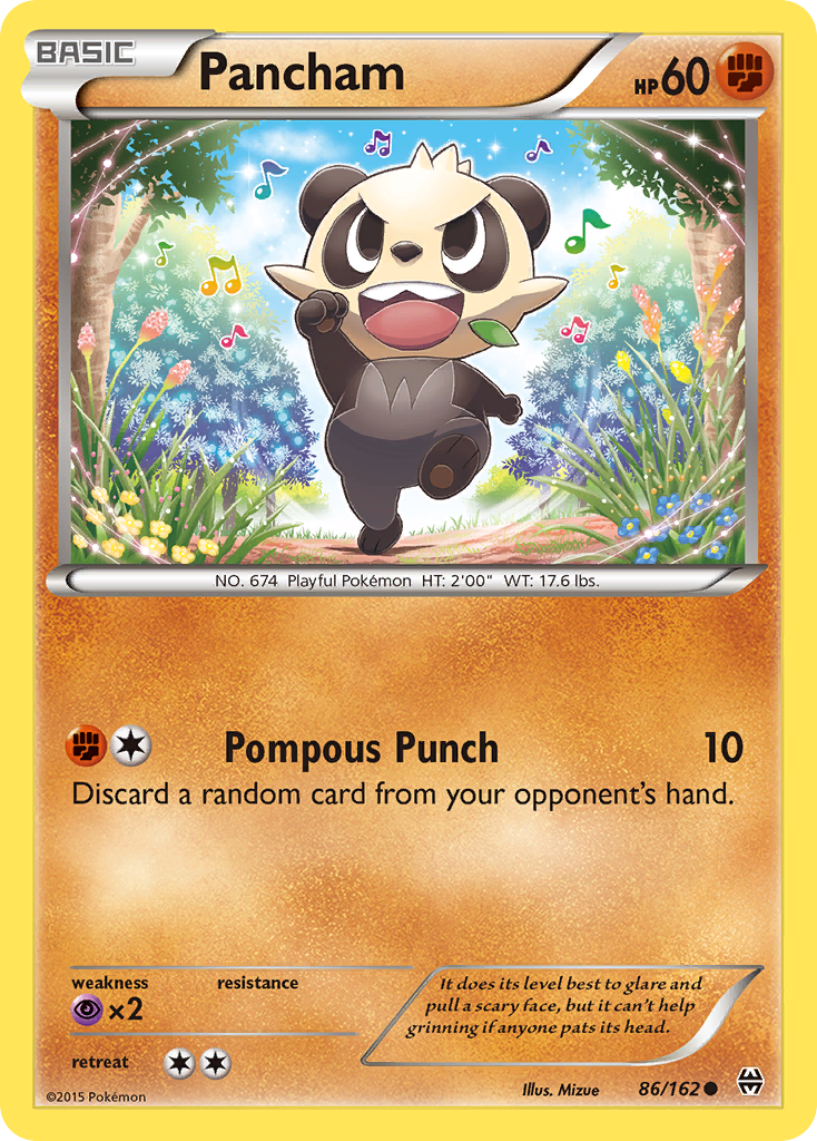 Pancham (86/162) [XY: BREAKthrough] Reverse Holofoil