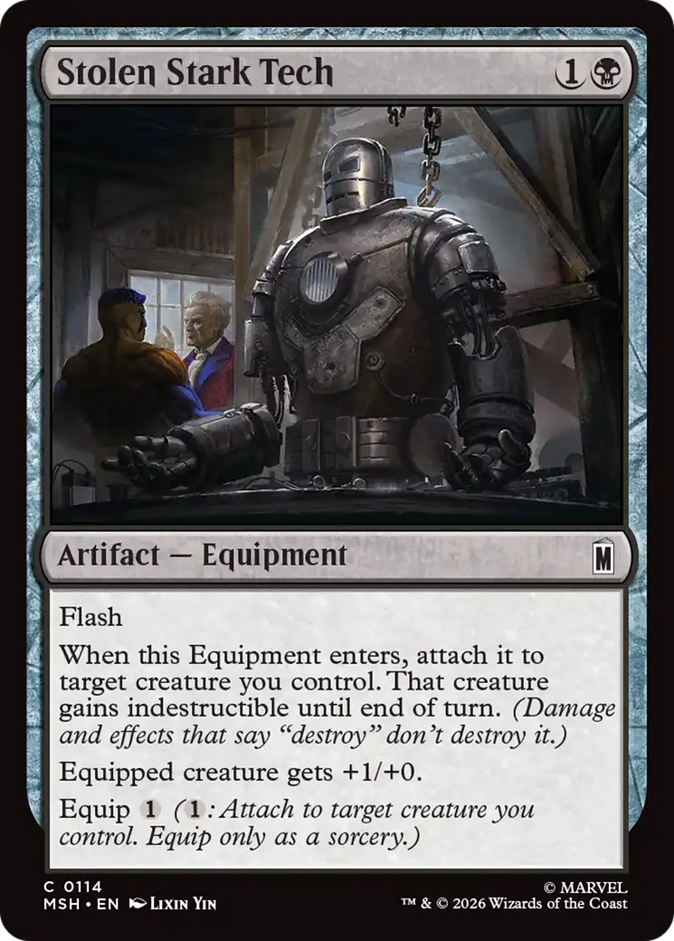 Stolen Stark Tech [Marvel Super Heroes] Foil
