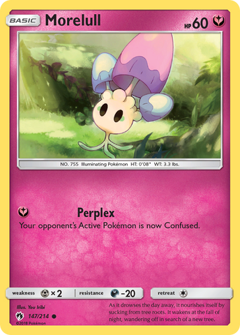 Morelull (147/214) [Sun & Moon: Lost Thunder] Reverse Holofoil