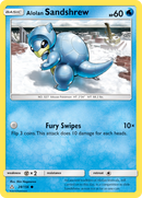 Alolan Sandshrew (28/156) [Sun & Moon: Ultra Prism] Reverse Holofoil
