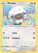 Wooloo (153/202) [Sword & Shield: Base Set] Reverse Holofoil