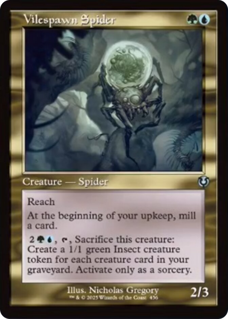 Vilespawn Spider (Retro Frame) [Innistrad Remastered] Foil