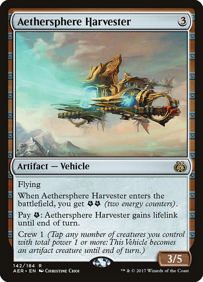 Aethersphere Harvester [Aether Revolt] Foil