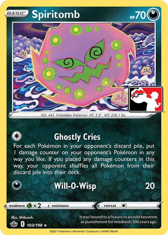 Spiritomb (103/198) [Prize Pack Series One] Holofoil