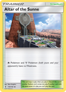 Altar of the Sunne (118/145) [Sun & Moon: Guardians Rising] Reverse Holofoil