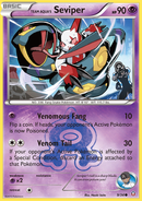 Team Aqua's Seviper (9/34) [XY: Double Crisis] Reverse Holofoil