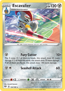 Escavalier (124/189) [Sword & Shield: Darkness Ablaze] Reverse Holofoil