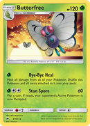 Butterfree (3/147) [Sun & Moon: Burning Shadows] Reverse Holofoil