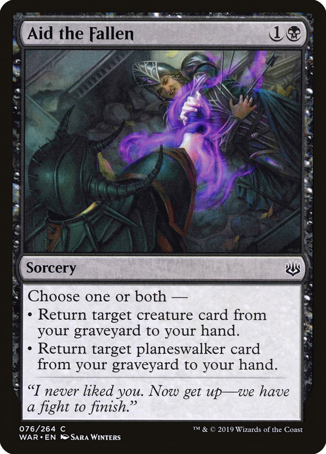 Aid the Fallen [War of the Spark] Foil
