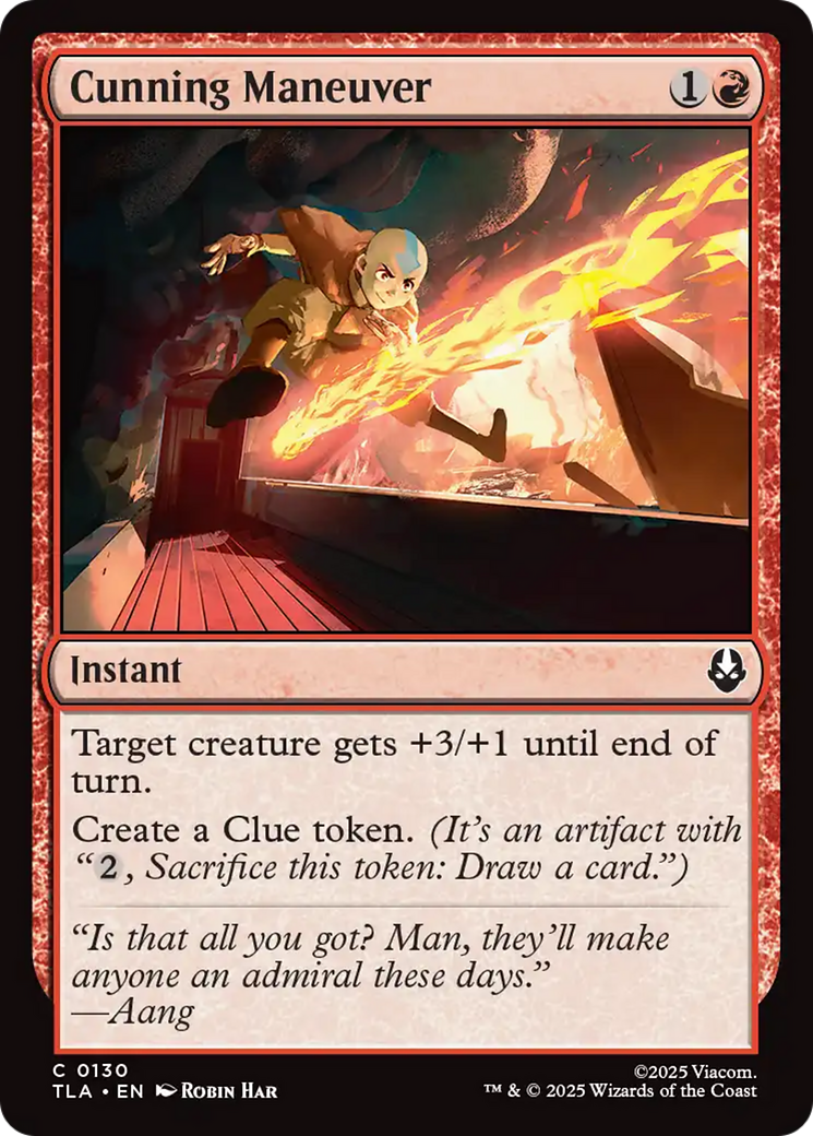 Cunning Maneuver [Avatar: The Last Airbender] Foil