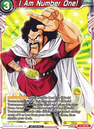 I Am Number One! (Power Booster: World Martial Arts Tournament) (P-146) [Promotion Cards] Parallel Foil