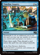 Timeline Inquiry [Marvel Super Heroes Commander] Foil