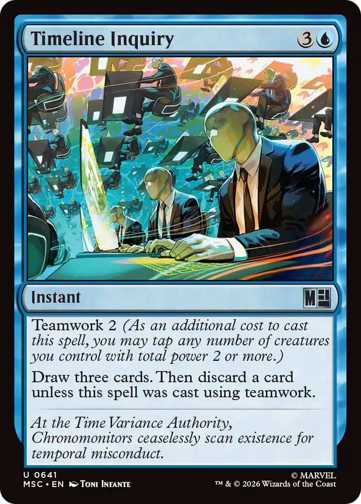 Timeline Inquiry [Marvel Super Heroes Commander] Foil