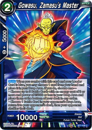 Gowasu, Zamasu's Master (BT7-036) [Assault of the Saiyans] Parallel Foil