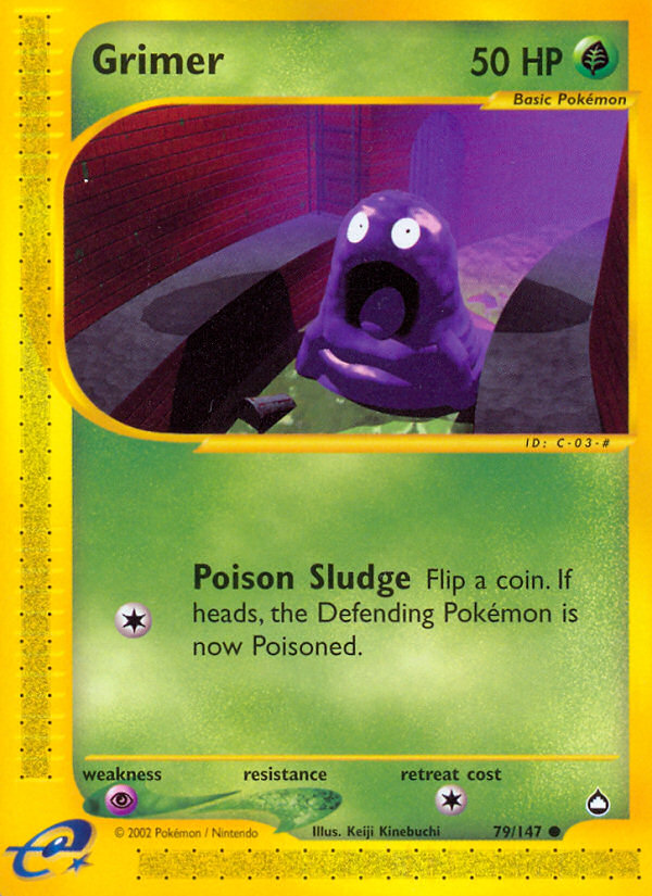 Grimer (79/147) [Aquapolis] Reverse Holofoil