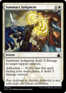 Summary Judgment [Ravnica Remastered] Foil
