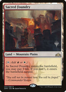 Sacred Foundry (Promo Pack) [Guilds of Ravnica Promos] Foil