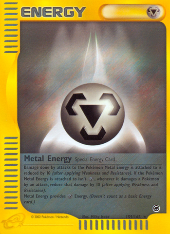 Metal Energy (159/165) [Expedition: Base Set] Reverse Holofoil