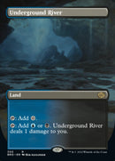 Underground River (Borderless Alternate Art) [The Brothers' War] Foil