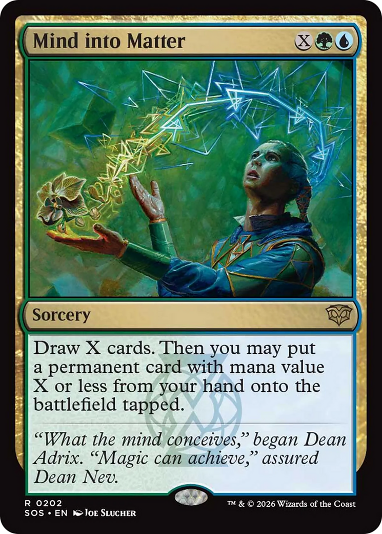 Mind into Matter [Secrets of Strixhaven] Foil