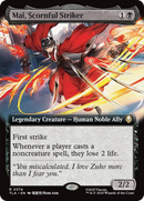 Mai, Scornful Striker (Extended Art) [Avatar: The Last Airbender] Foil