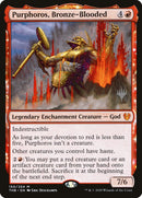 Purphoros, Bronze-Blooded (Promo Pack) [Theros Beyond Death Promos] Foil