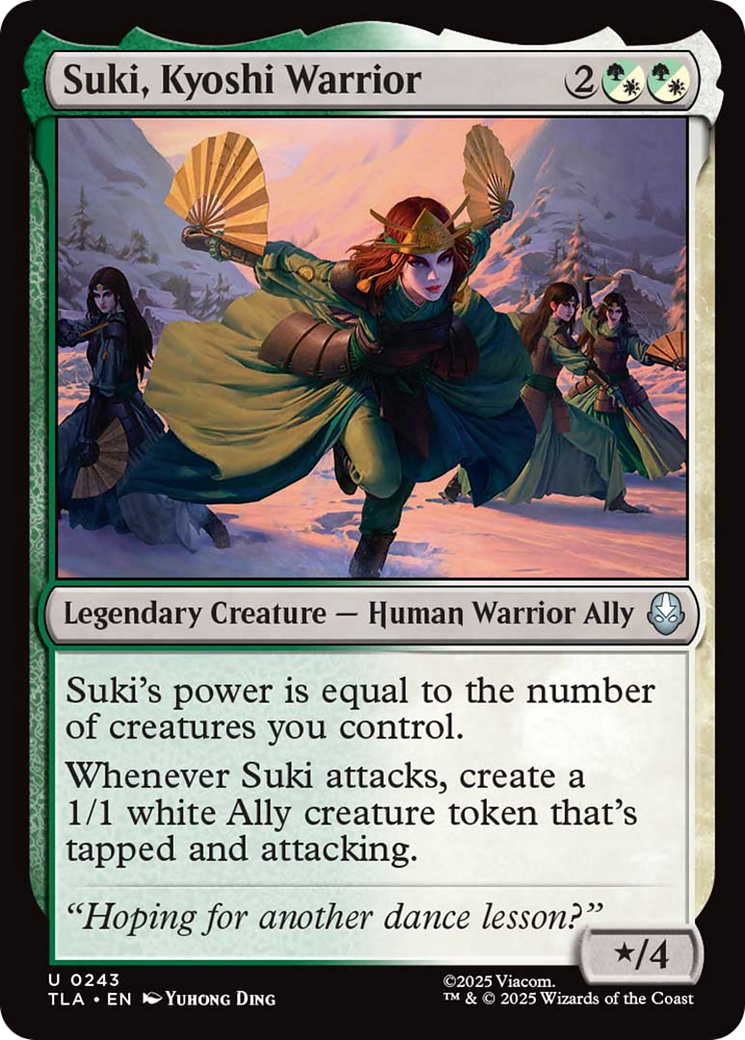 Suki, Kyoshi Warrior [Avatar: The Last Airbender] Foil