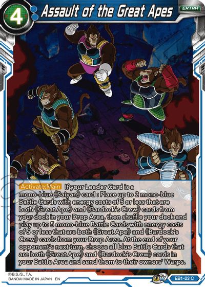 Assault of the Great Apes (EB1-23) [Battle Evolution Booster] Parallel Foil