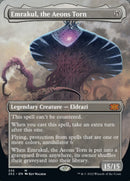 Emrakul, the Aeons Torn (Borderless Alternate Art) [Double Masters 2022] Foil
