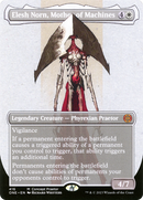 Elesh Norn, Mother of Machines (Borderless Concept Praetors) [Phyrexia: All Will Be One] Foil