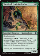 She-Hulk, Jade Defender [Marvel Super Heroes] Foil