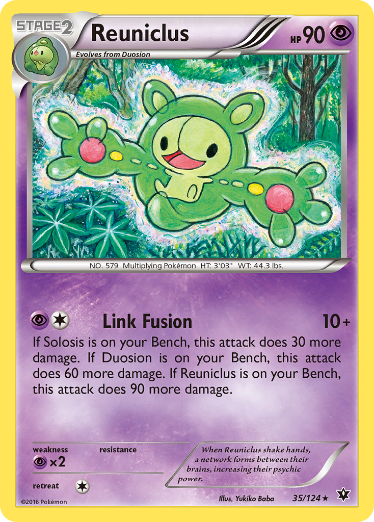 Reuniclus (35/124) [XY: Fates Collide] Reverse Holofoil