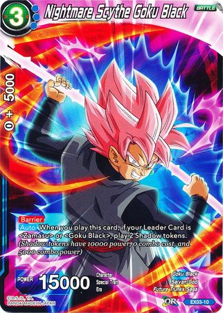 Nightmare Scythe Goku Black (EX03-10) [Ultimate Box] Parallel Foil