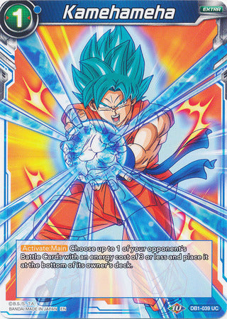 Kamehameha (DB1-039) [Dragon Brawl] Parallel Foil